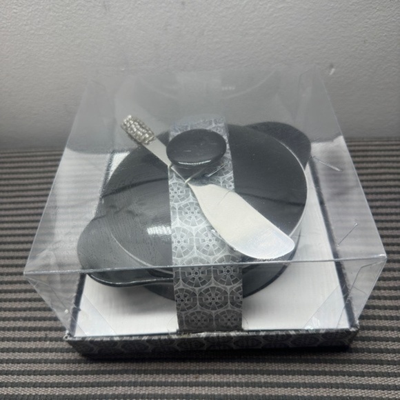 Wild Eye Designs black Brie Cheese Baker Set - Picture 1 of 5